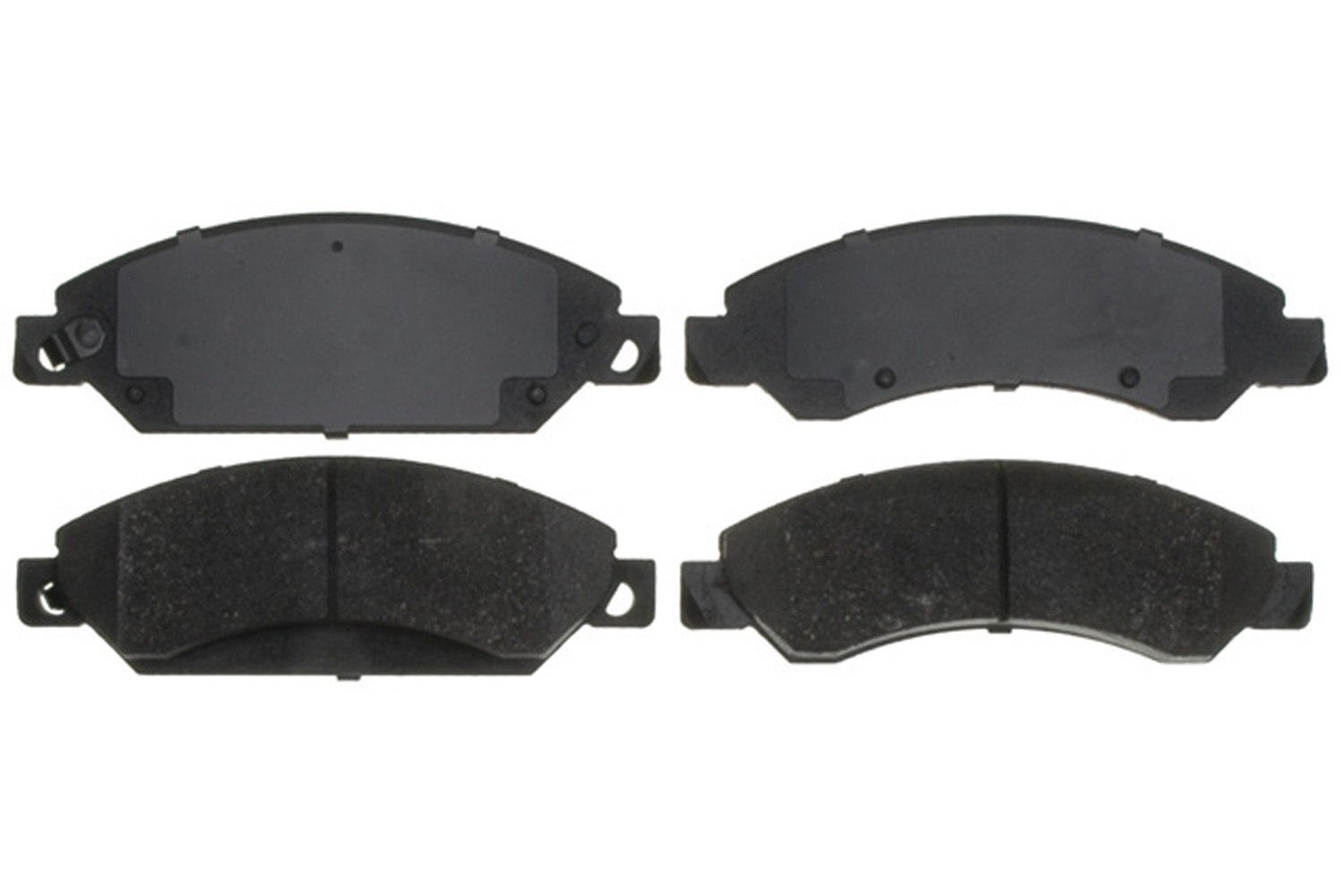 ACDelco Silver Ceramic Front Disc Brake Pad Set with Hardware