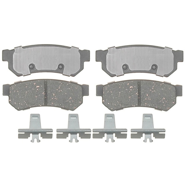 ACDelco Silver Ceramic Rear Disc Brake Pad Set