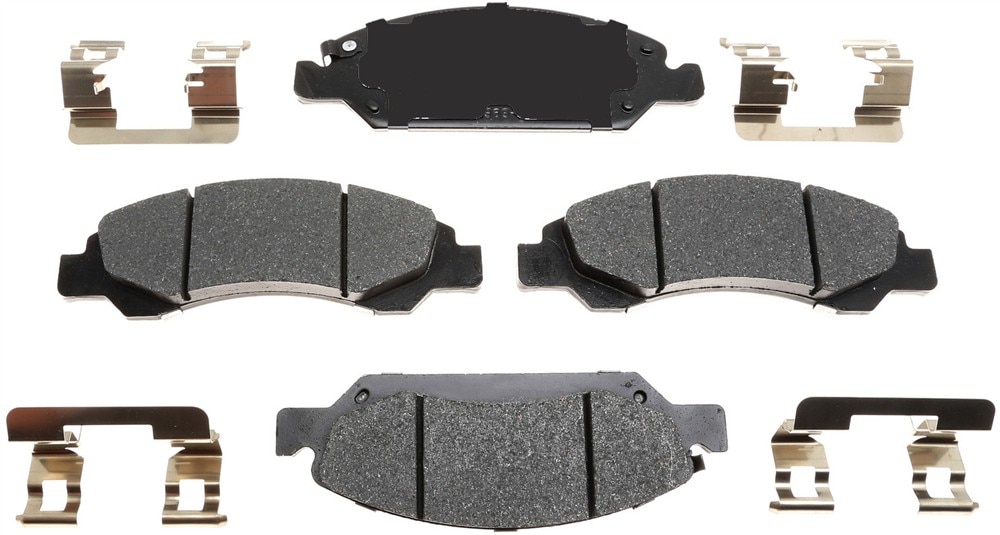 ACDelco Silver Ceramic Front Disc Brake Pad Set