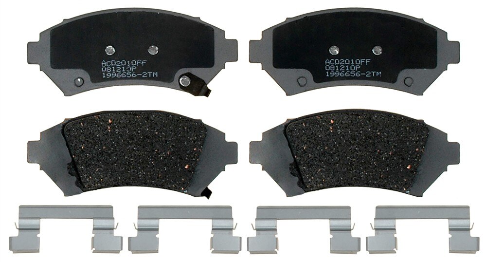 ACDelco Silver Ceramic Front Disc Brake Pad Set