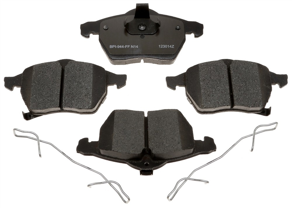 ACDelco Silver Semi-Metallic Front Disc Brake Pad Set