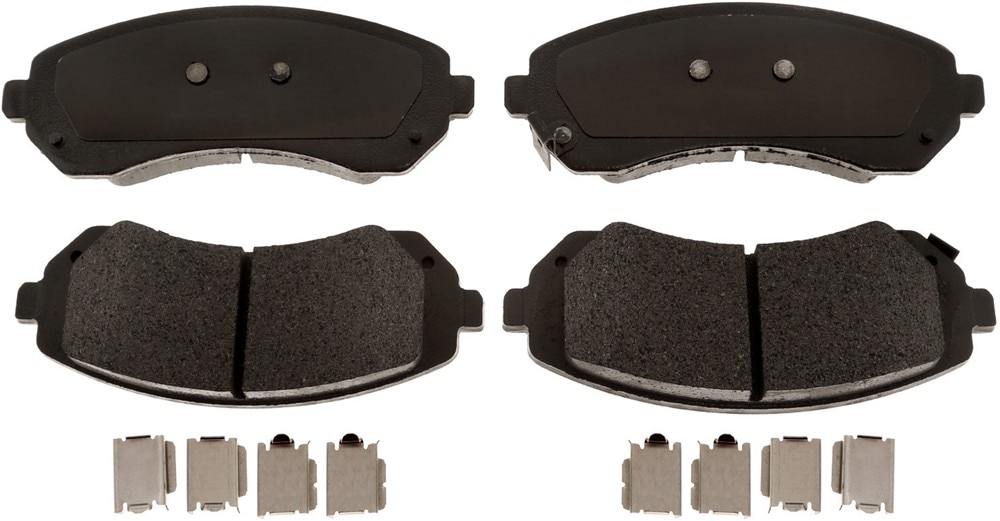 ACDelco Silver Semi-Metallic Front Disc Brake Pad Set