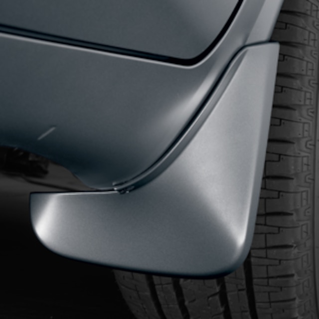 Front Molded Splash Guards in Cyber Gray