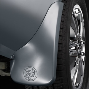 Rear Molded Splash Guards in Cyber Gray Metallic