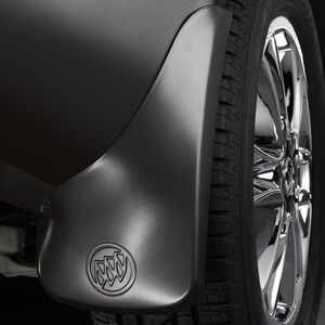 Rear Molded Splash Guards in Ebony Twilight Metallic