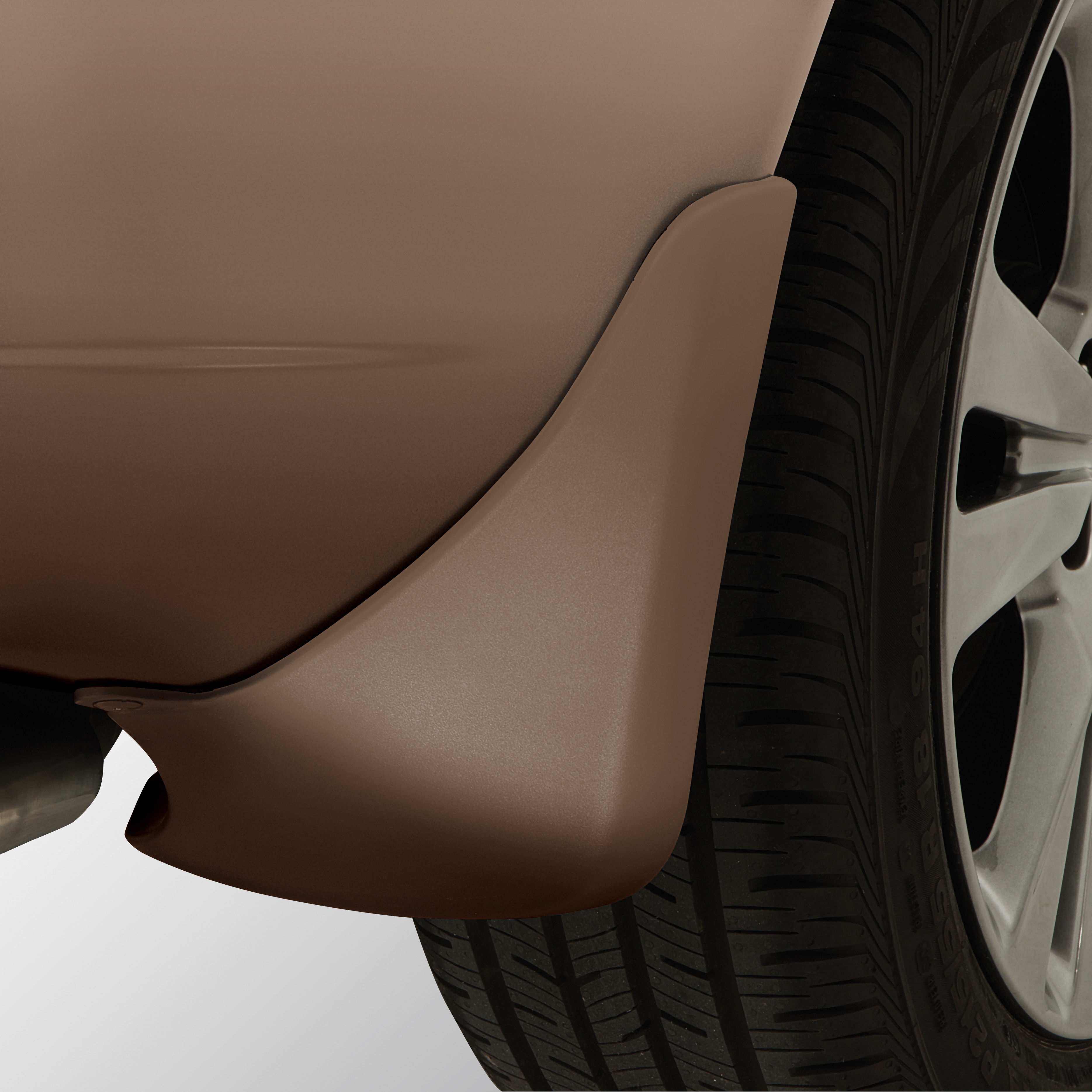 Rear Molded Splash Guards in Cocoa Ash