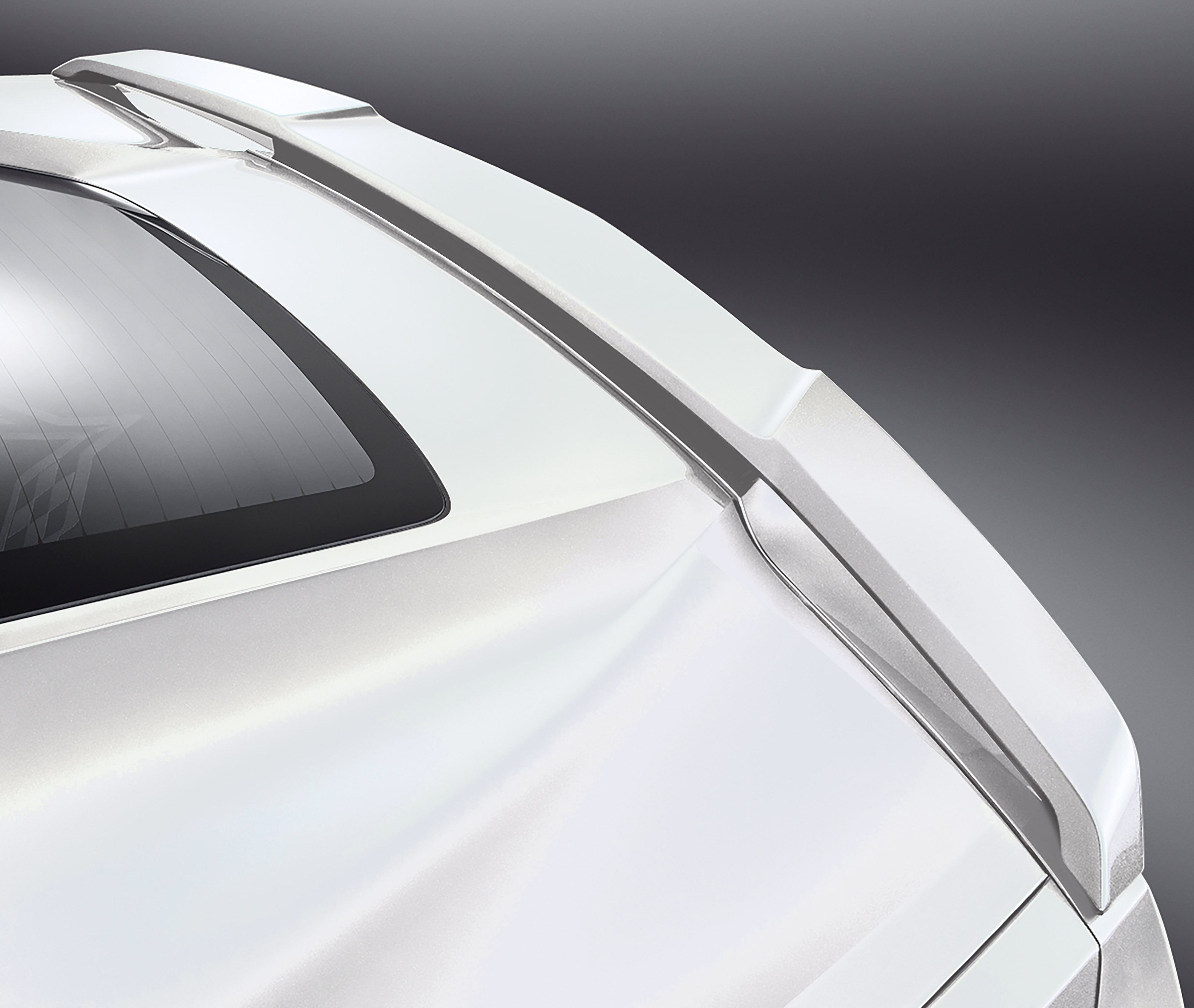 High Wing Spoiler Kit in Arctic White