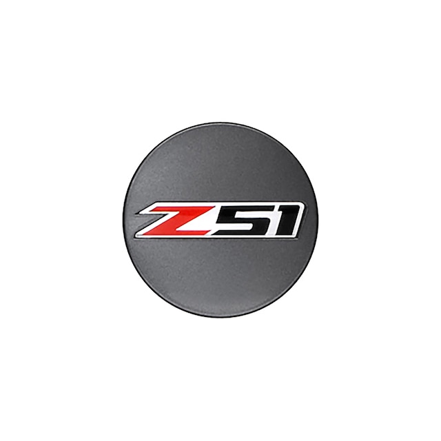 Center Cap in Metallic Gray with Z51 Logo