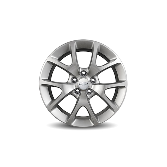 19x8.5-Inch Aluminum 5-Split-Spoke Wheel in Silver
