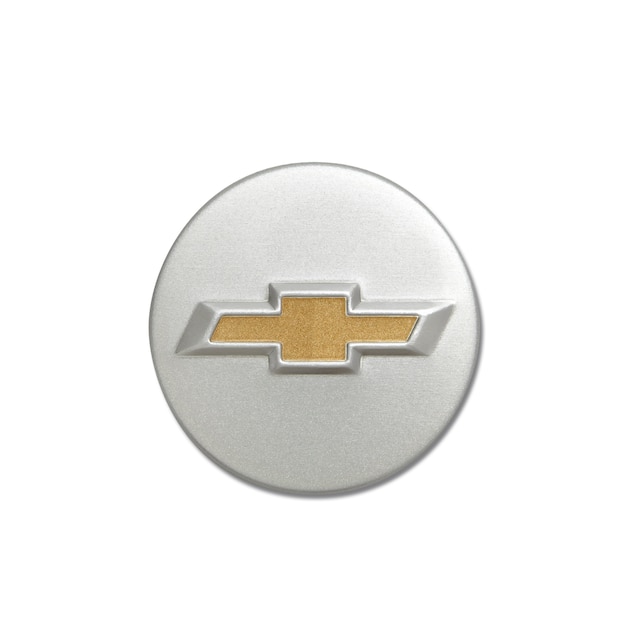 Center Cap in Brushed Aluminum with Bowtie Logo