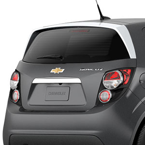 Roof-Mounted Spoiler Kit in White Diamond Tricoat