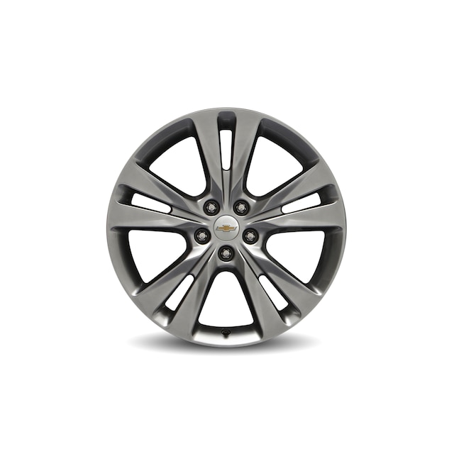 18x7-Inch Aluminum 5-Split-Spoke Wheel in Midnight Silver