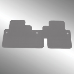 Second-Row One-Piece Carpeted Floor Mat in Titanium for Models with Second-Row Bench Seat