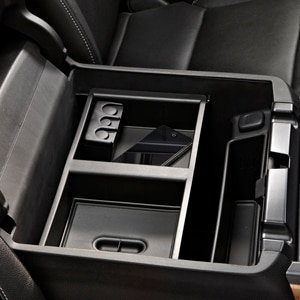 Front Center Console Tray Organizer in Black