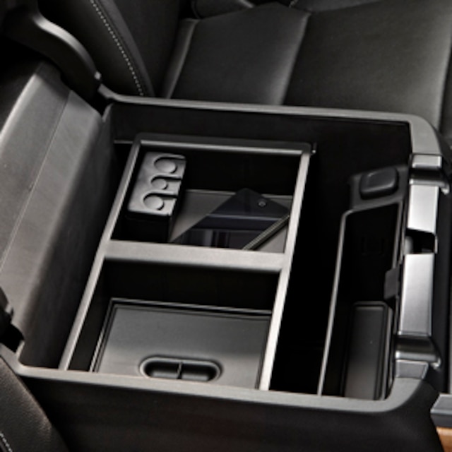 Front Center Console Tray Organizer in Black