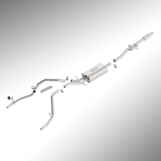 6.2L Cat-Back Dual-Split Rear Exit Exhaust Upgrade System by Borla® - Associated Accessories