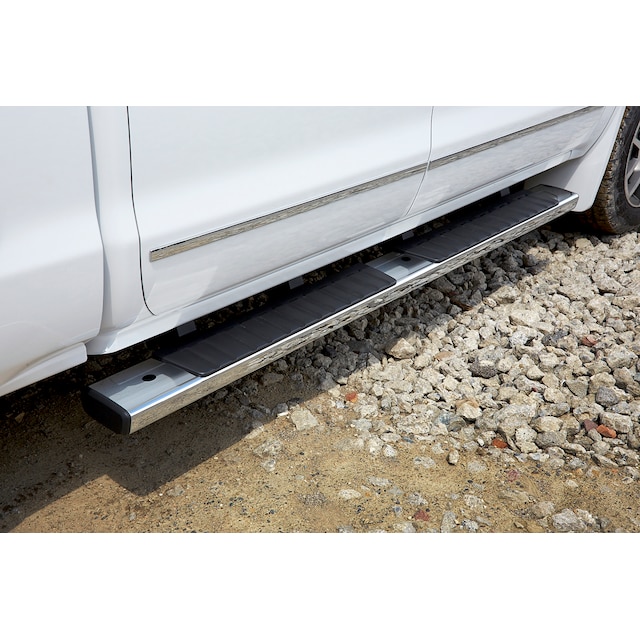 Molded Assist Steps in Chrome