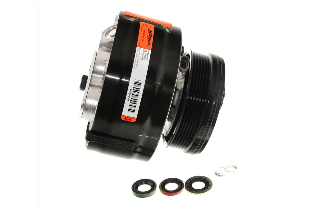 GM Genuine Parts R4 Air Conditioning Compressor and Clutch Assembly