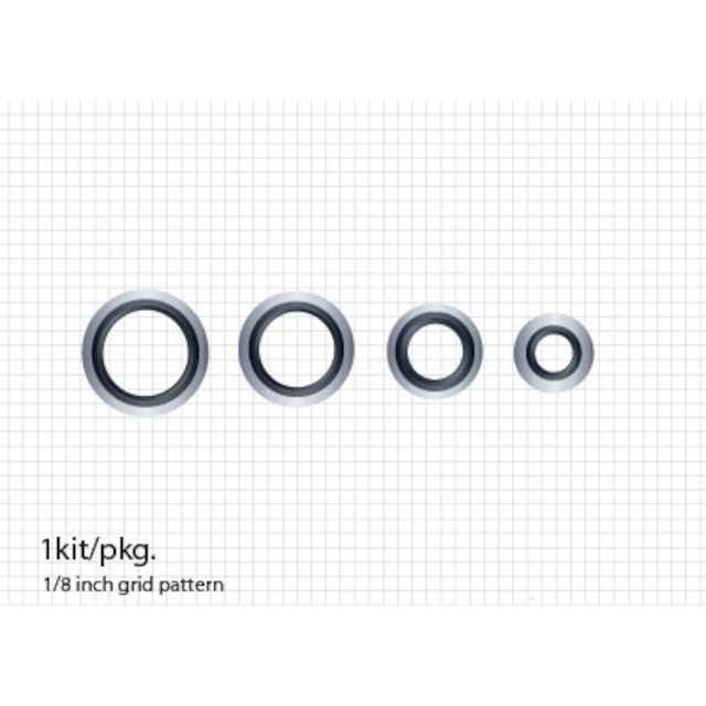 GM Genuine Parts Air Conditioning Thermal Expansion Valve Seal Kit with Tube Seals and Valve Seals