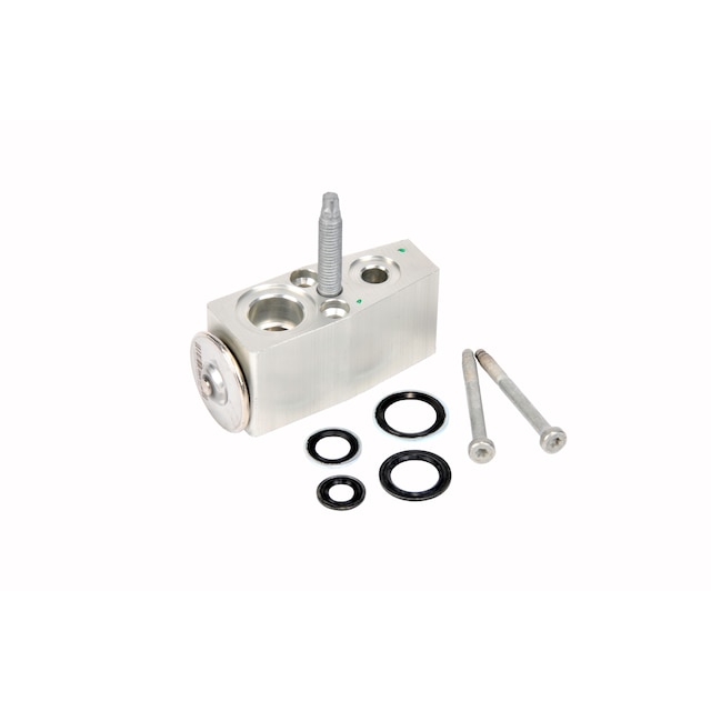 GM Genuine Parts Air Conditioning Thermal Expansion Valve Kit with Evaporator Seals, Valve, Stud, and Bolts