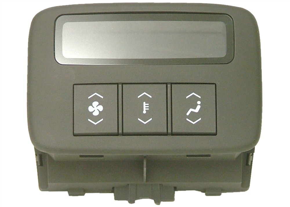 ACDelco GM Original Equipment Ebony Roof Console Auxiliary Heating and Air Conditioning Control Panel