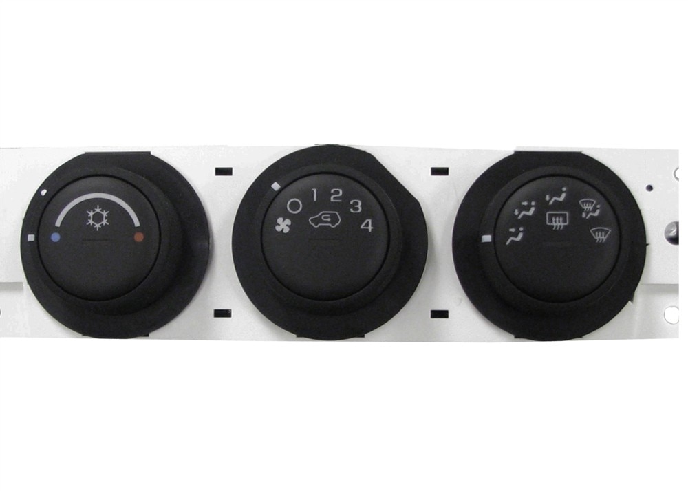 GM Genuine Parts Heating and Air Conditioning Control Panel with Rear Window Defogger Switch