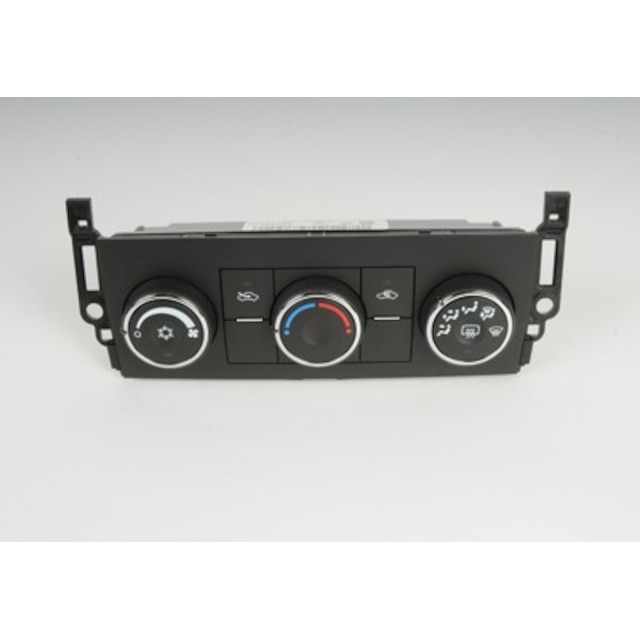 GM Genuine Parts Heating and Air Conditioning Control Panel with Rear Window Defogger Switch