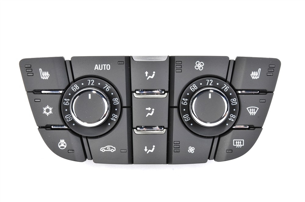GM Genuine Parts Jet Black Heating and Air Conditioning Control Panel