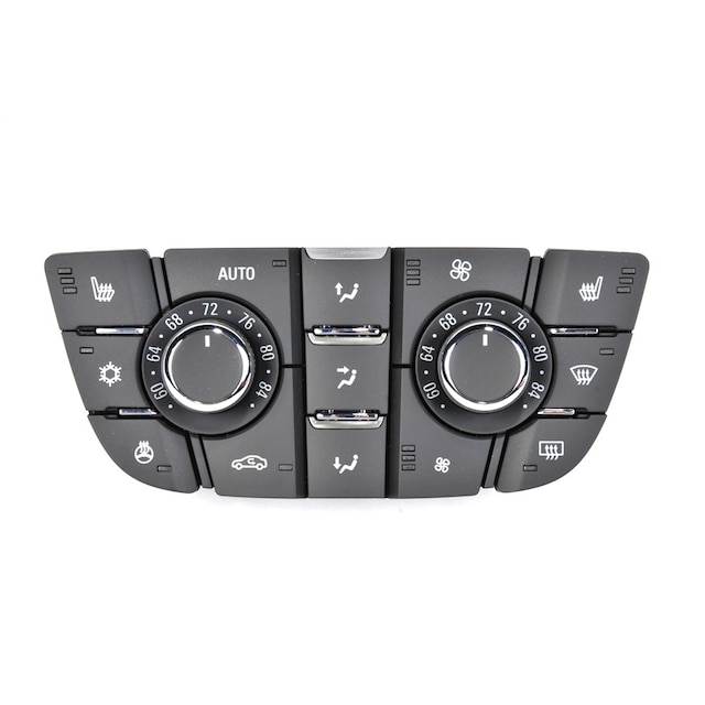 GM Genuine Parts Jet Black Heating and Air Conditioning Control Panel