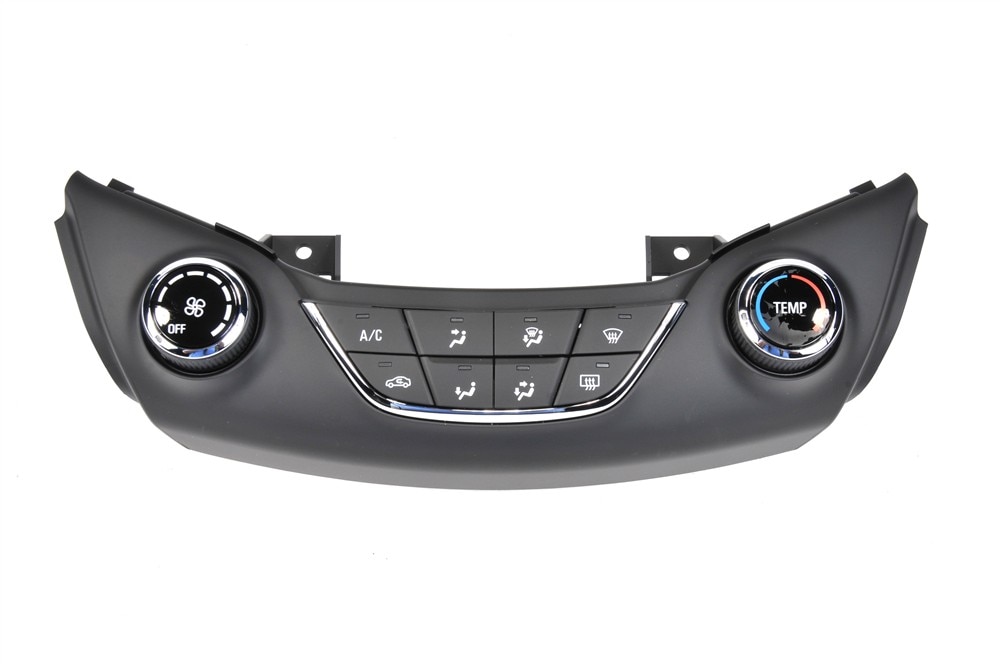 GM Genuine Parts Jet Black Heating and Air Conditioning Control Panel