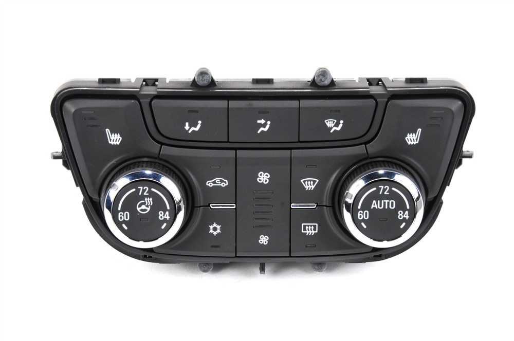 GM Genuine Parts Jet Black Heating and Air Conditioning Control Panel