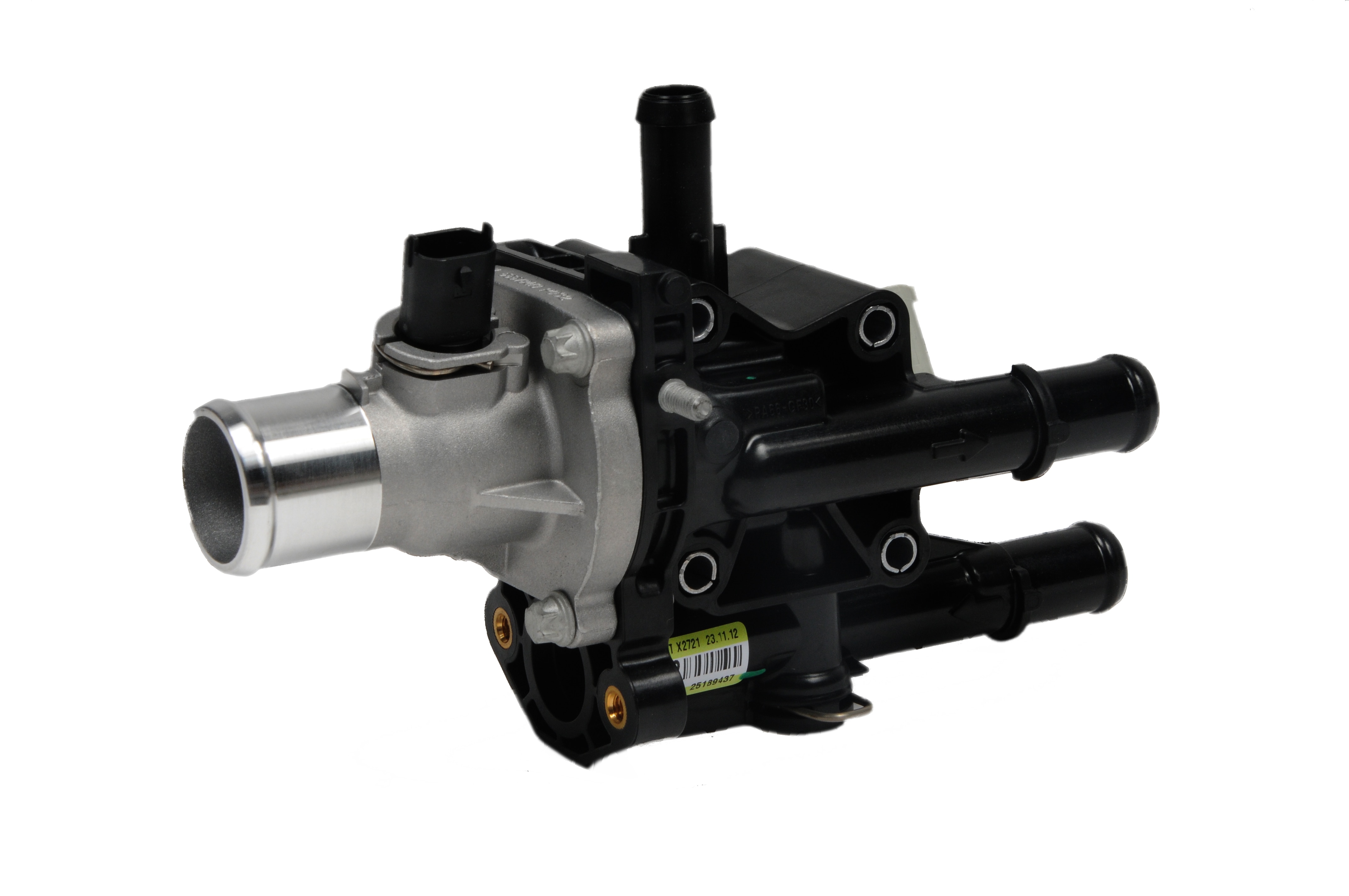GM Genuine Parts Engine Coolant Thermostat and Housing Assembly