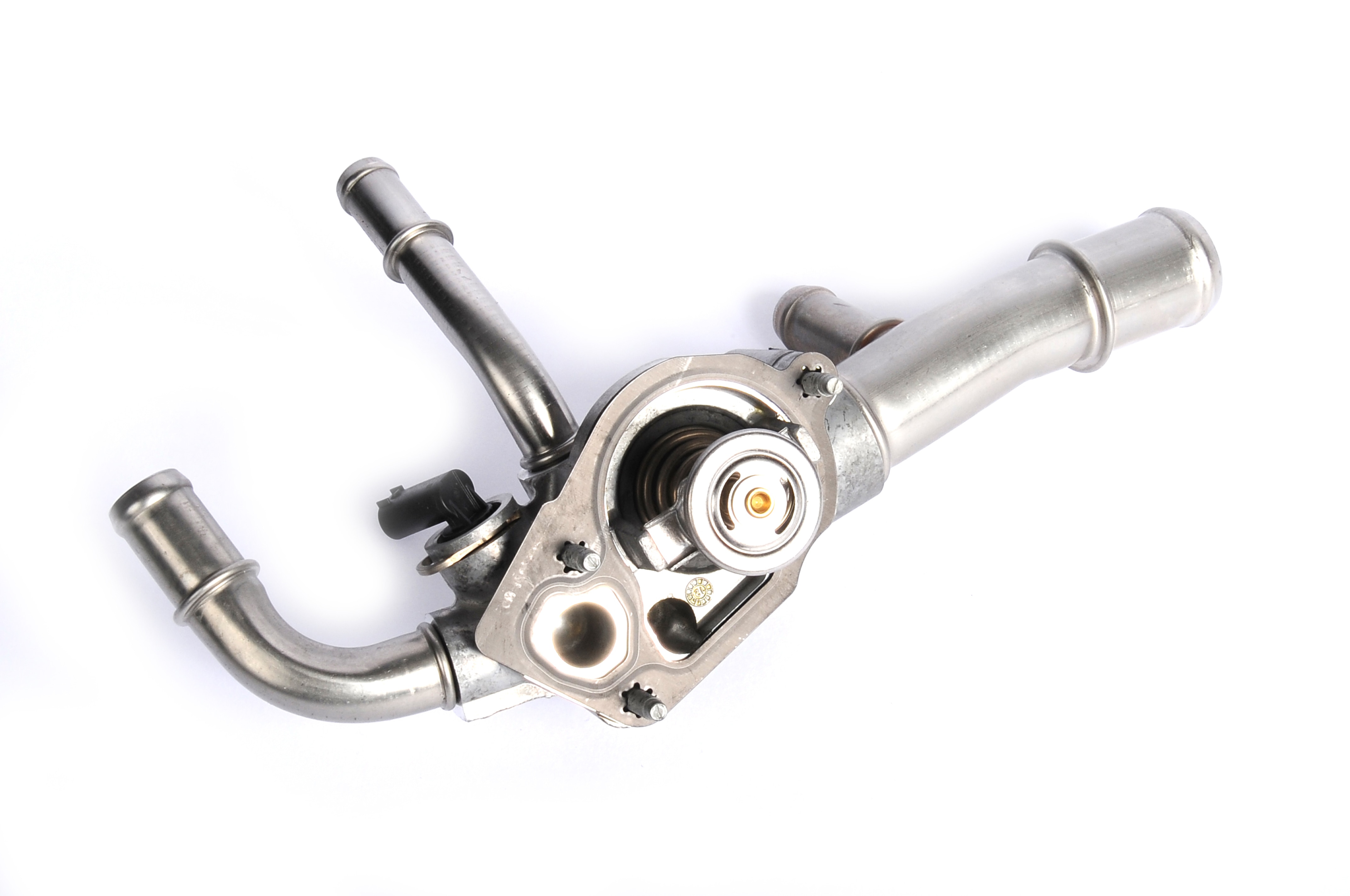 GM Genuine Parts Engine Coolant Thermostat and Housing Assembly