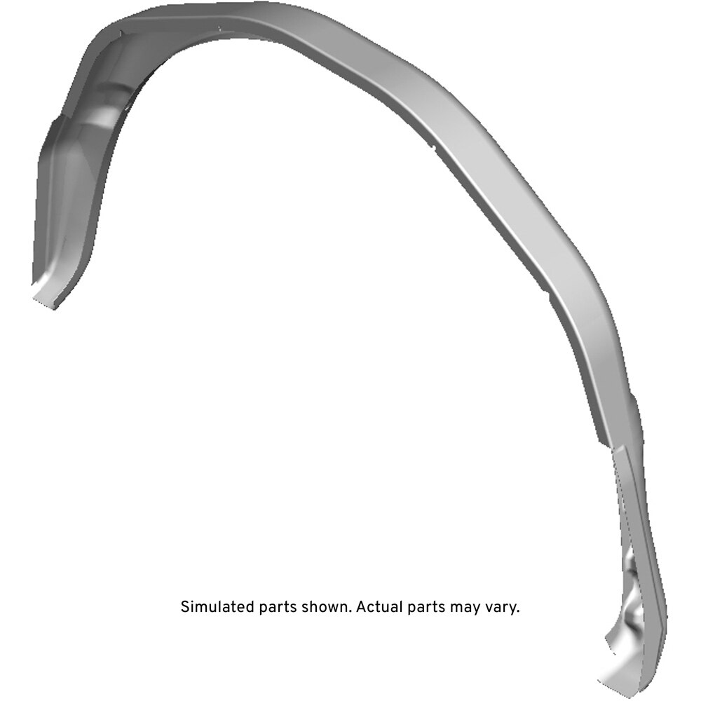 GM Genuine Parts Passenger Side Rear Wheelhouse Outer Panel
