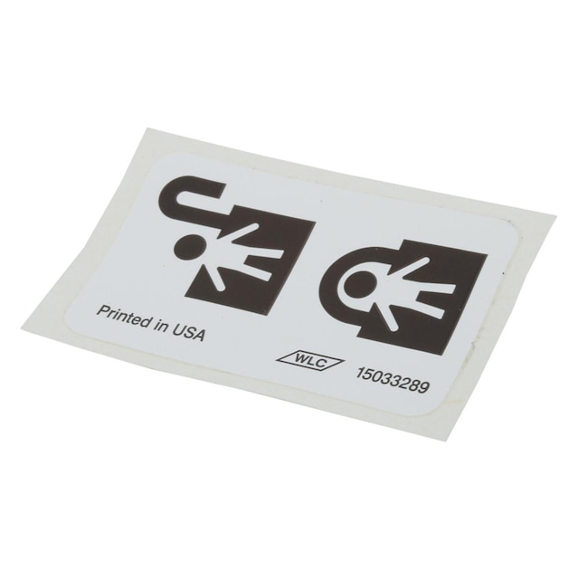 GM Genuine Parts Child Lock Label