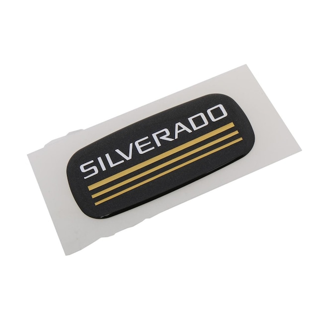 GM Genuine Parts Body Side Silverado Name Plate
