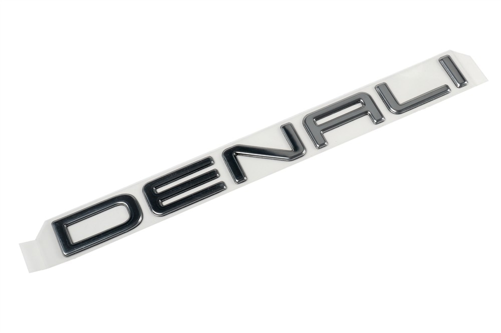 GM Genuine Parts Front Side Door Denali Name Plate