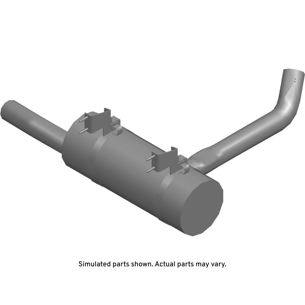 GM Genuine Parts Exhaust Muffler Assembly
