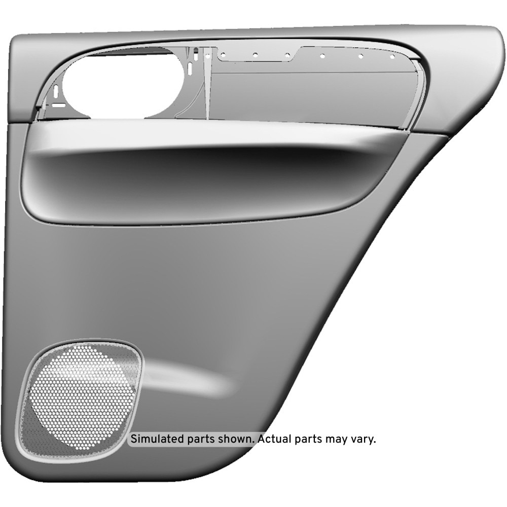 GM Genuine Parts Light Cashmere Rear Passenger Side Door Trim Panel