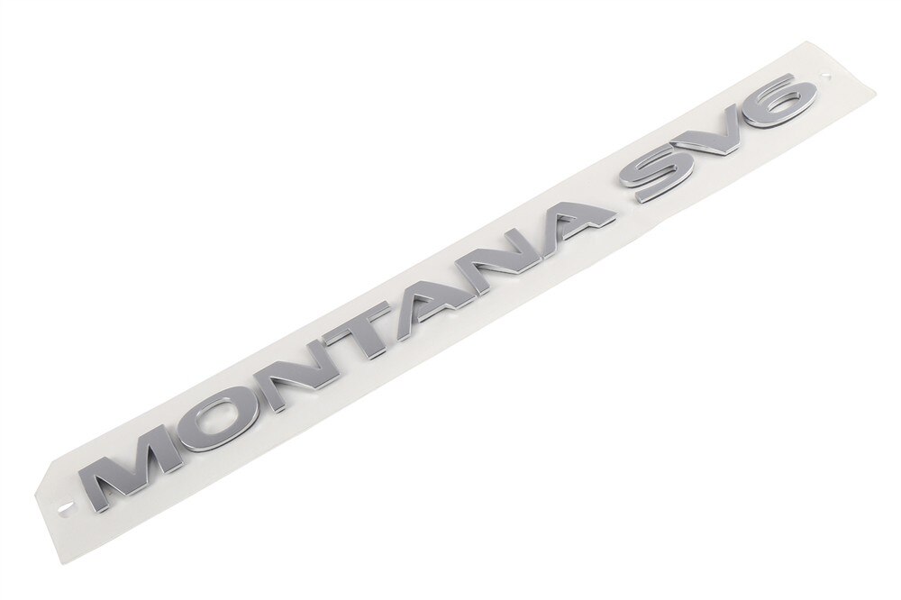 GM Genuine Parts Liftgate Montana SV6 Name Plate