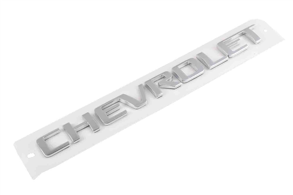GM Genuine Parts Liftgate Chevrolet Name Plate
