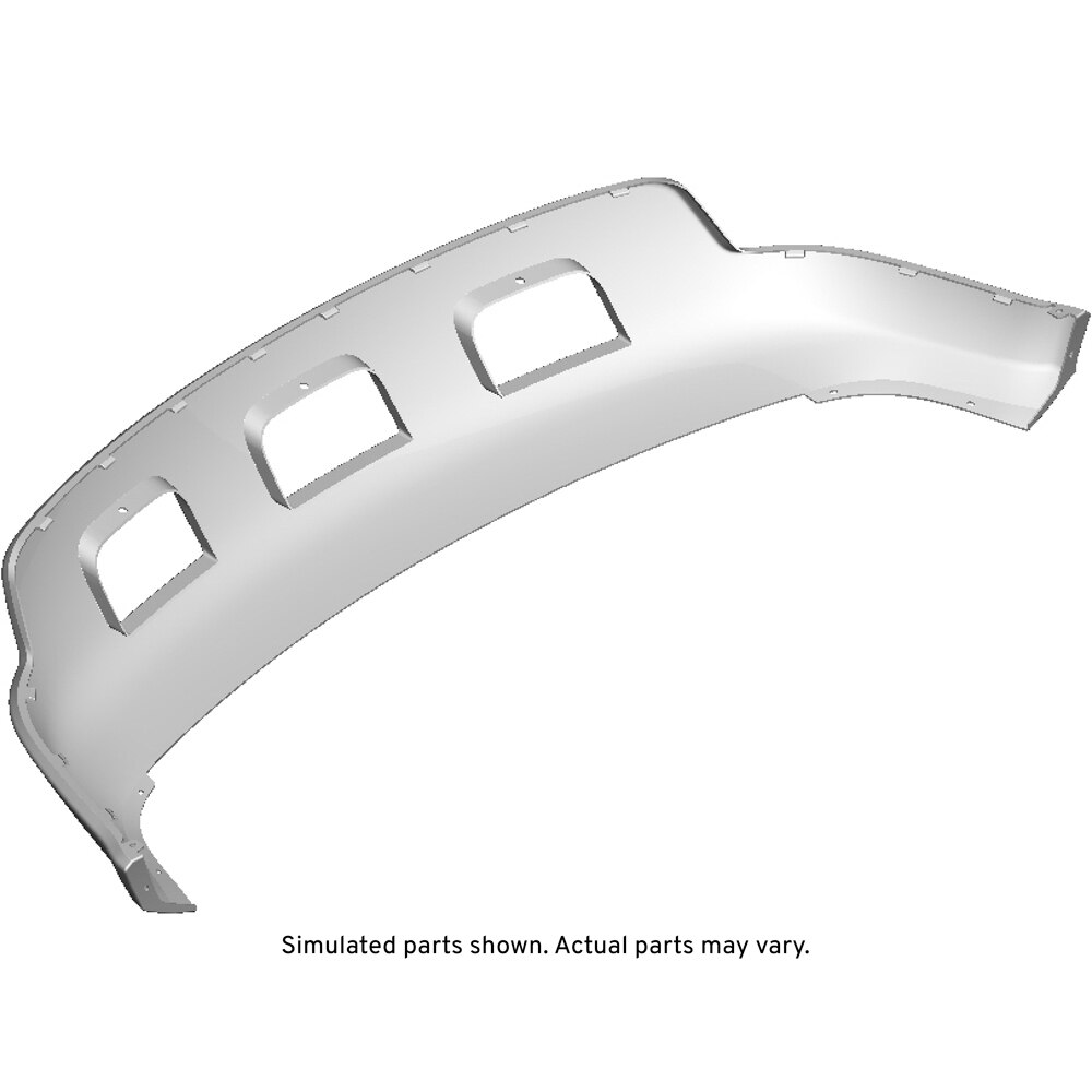 GM Genuine Parts Stealth Gray Front Lower Bumper Cover