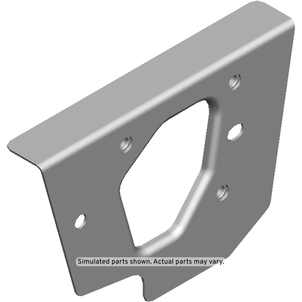 GM Genuine Parts Driver Side Rear Bumper Impact Bar Anchor Plate