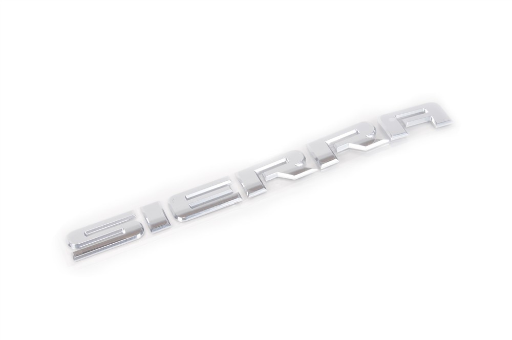 GM Genuine Parts Sierra Name Plate