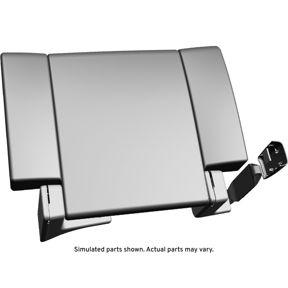 GM Genuine Parts Medium Dark Pewter Rear Driver Side Seat Cushion