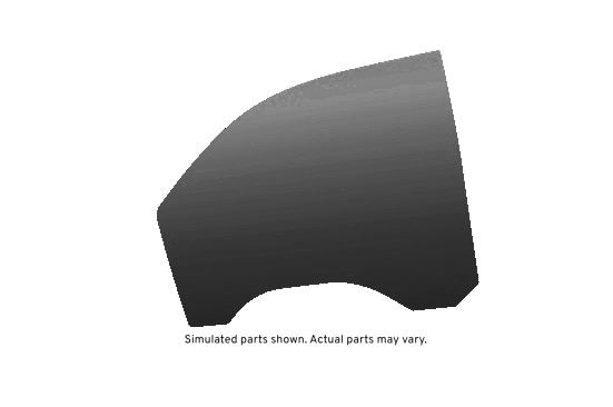 GM Genuine Parts Passenger Side Front Door Window