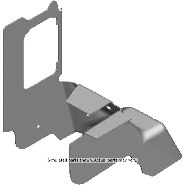 GM Genuine Parts Driver Side Front End Lower Tie Bar Extension