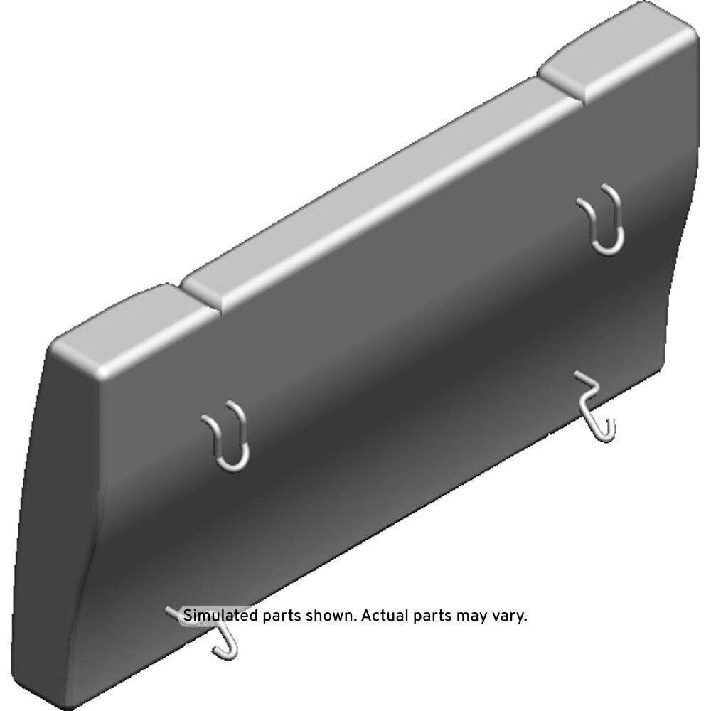 GM Genuine Parts Medium Dark Pewter Rear Seat Back Cushion Assembly