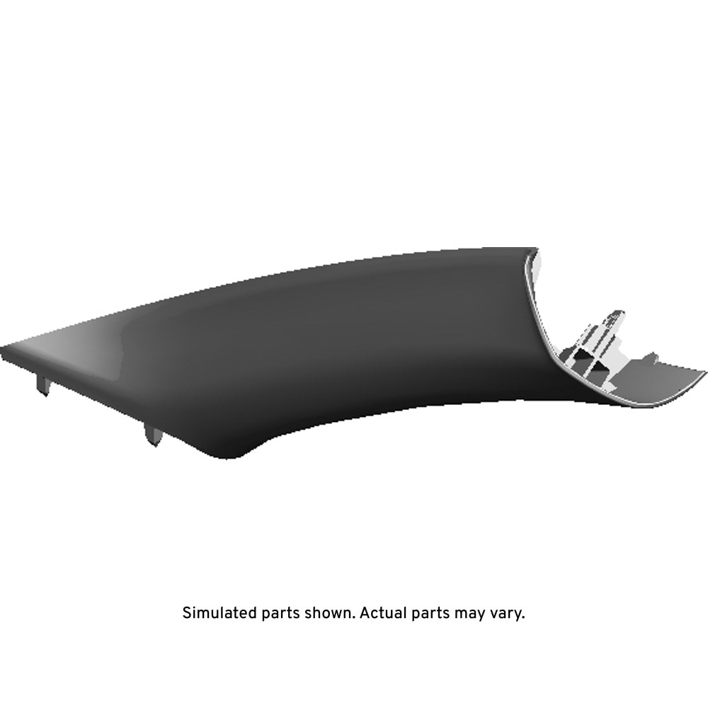 GM Genuine Parts Medium Dark Pewter Passenger Side Windshield Garnish Molding