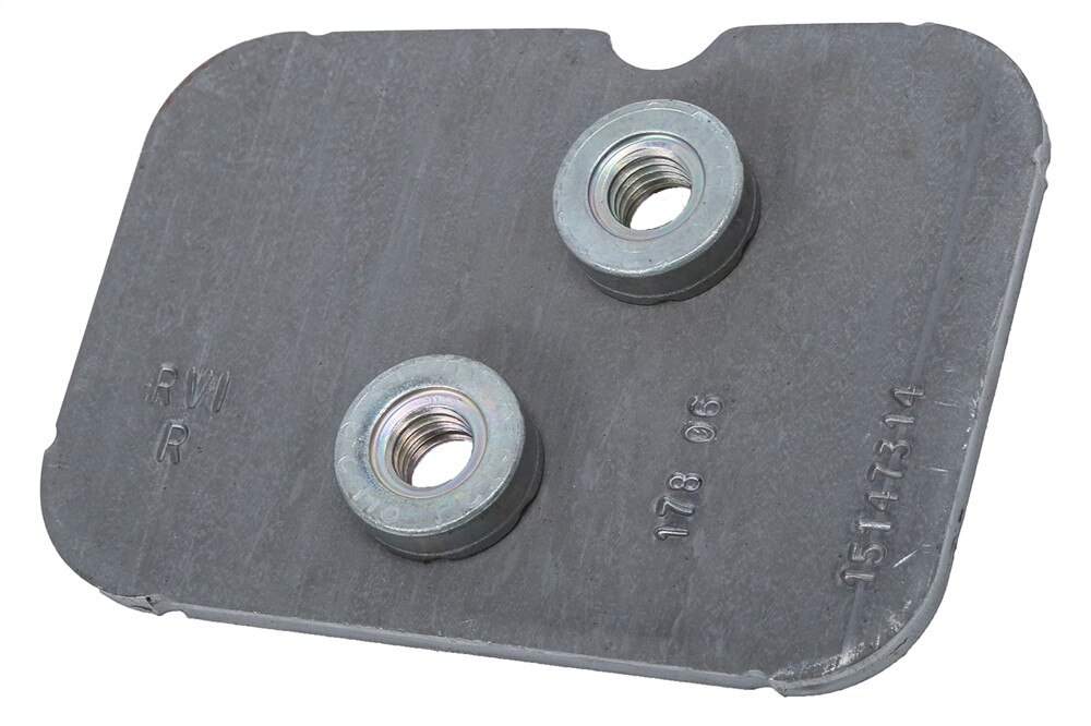 GM Genuine Parts Passenger Side Rear Door Upper Hinge Anchor Plate